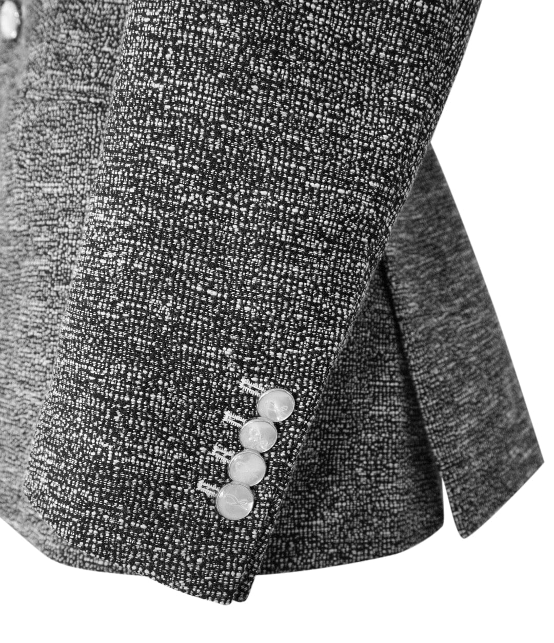 Carbon Grano Tweed Jacket