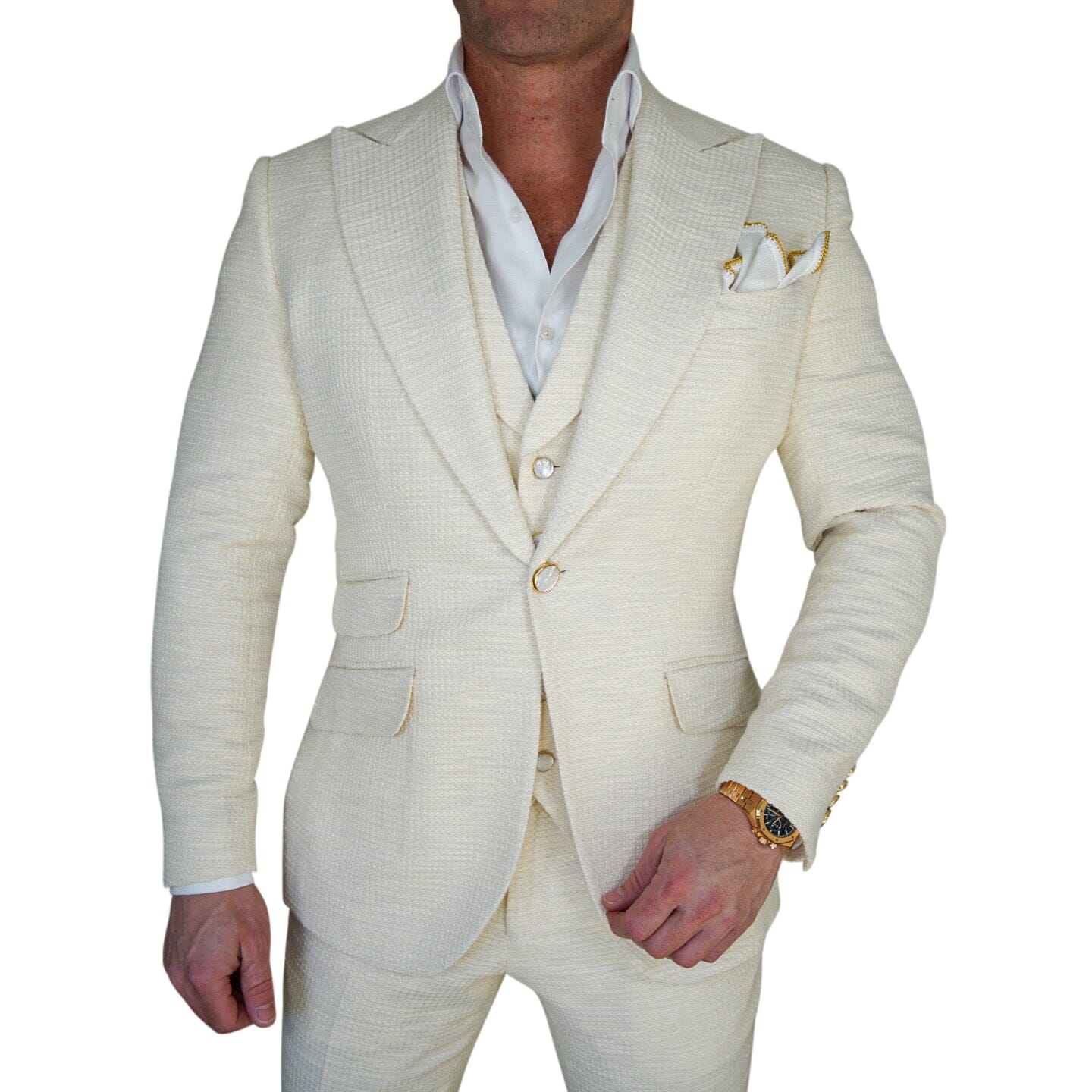 Elettro Waffle Tweed Jacket @ The Vault