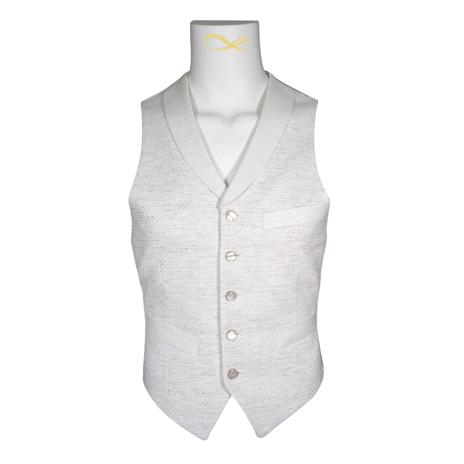 Coconut Intreccio Ciottoli Waistcoat