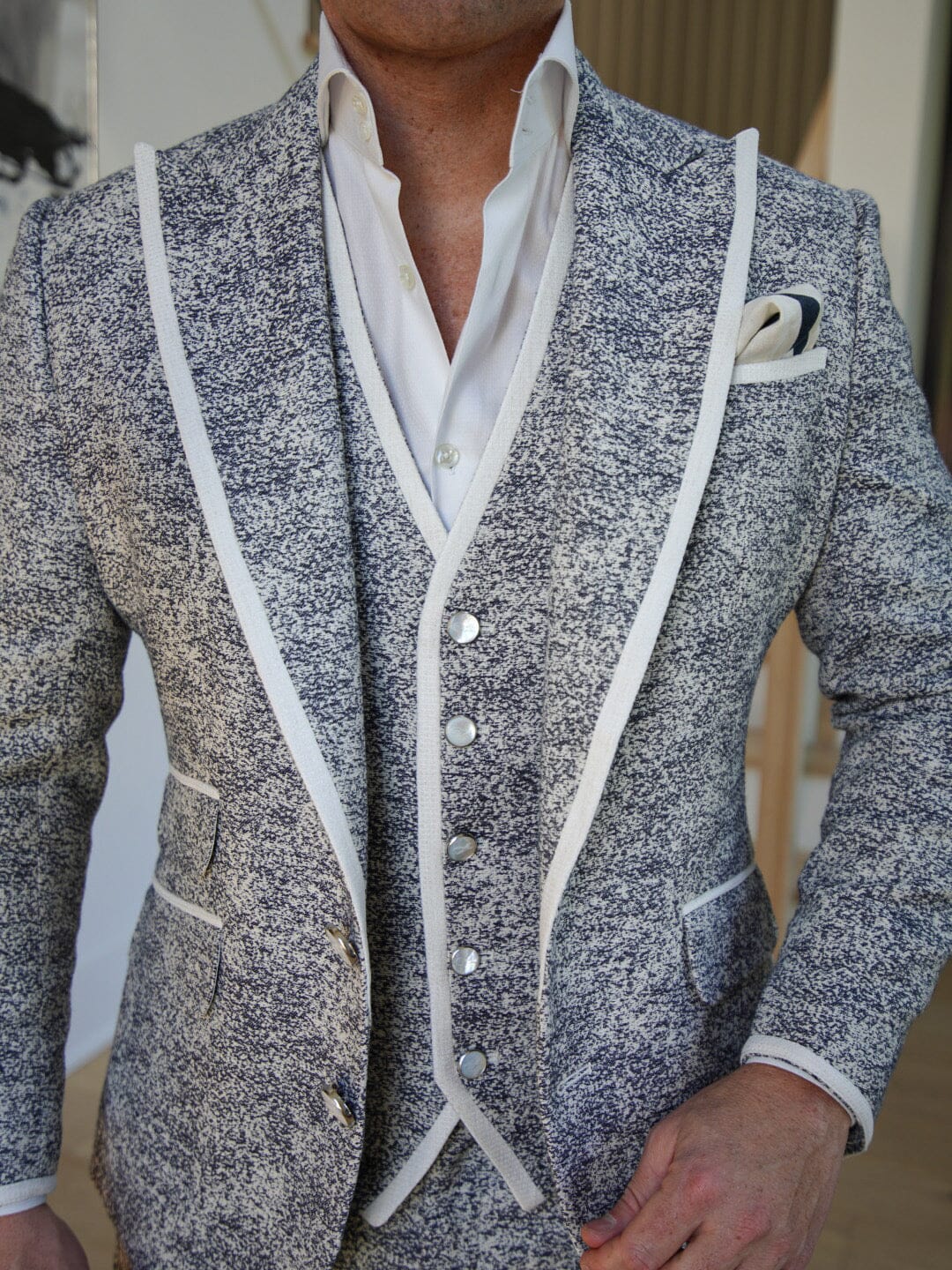 Vintage Blu Grano Jacket