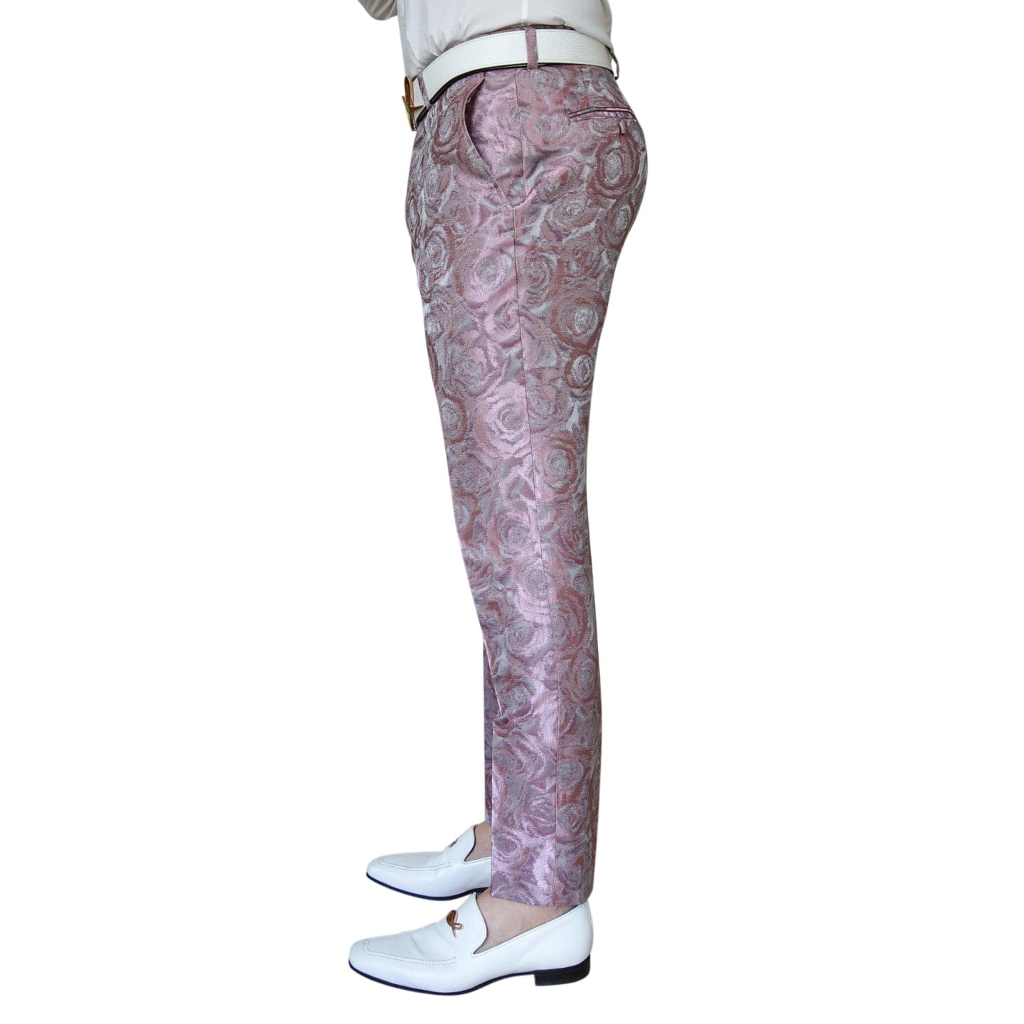 Ice Mauve Rosa Tuxedo Trousers @ The Vault