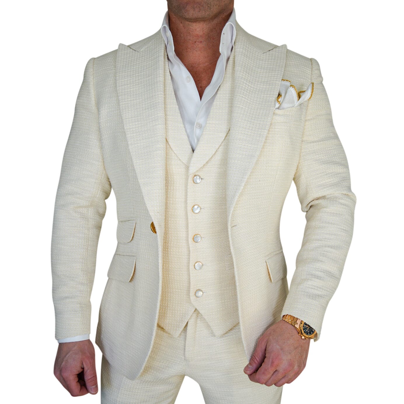 Elettro Waffle Tweed Jacket @ The Vault