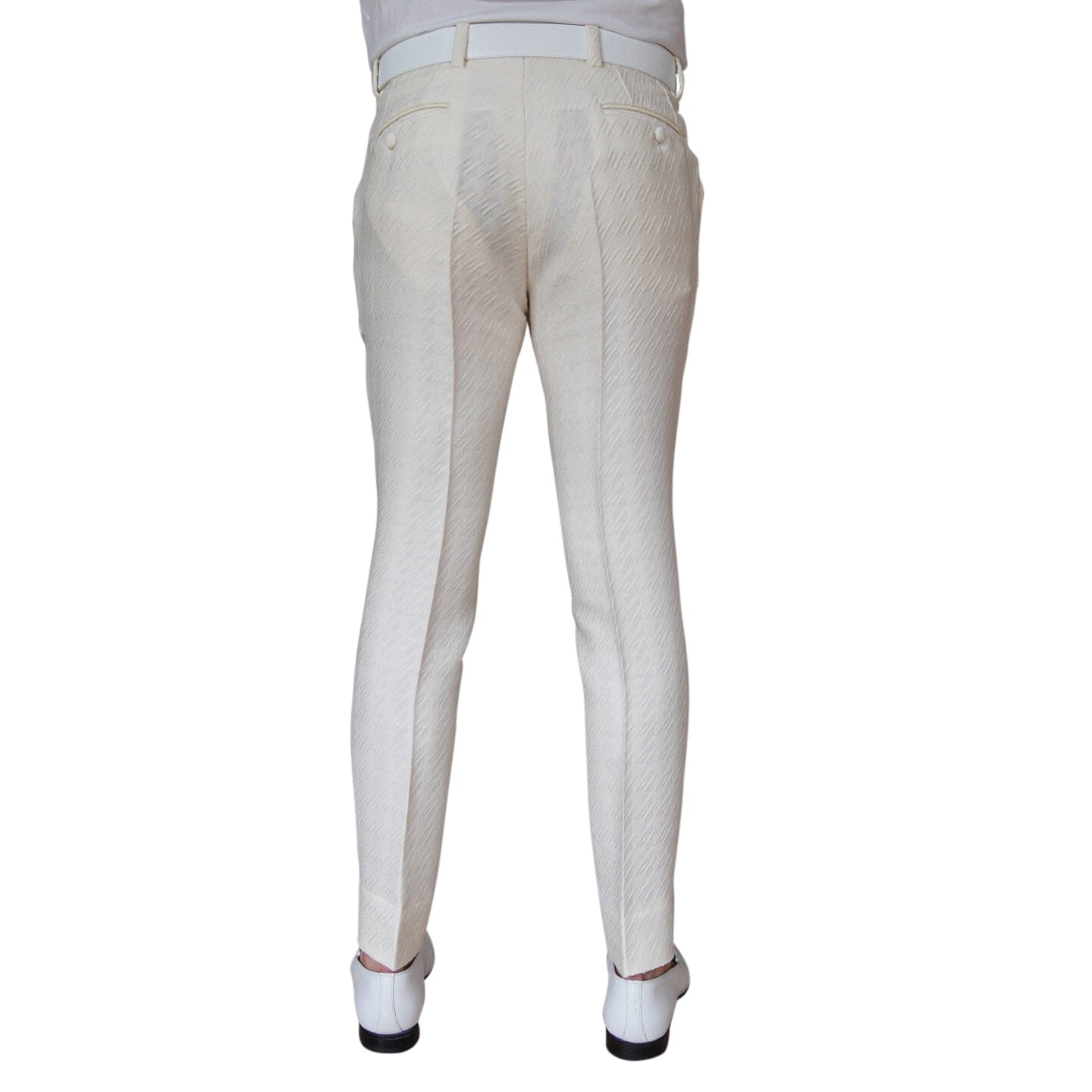 Vanilla Crema Houndstooth Trousers @ The Vault