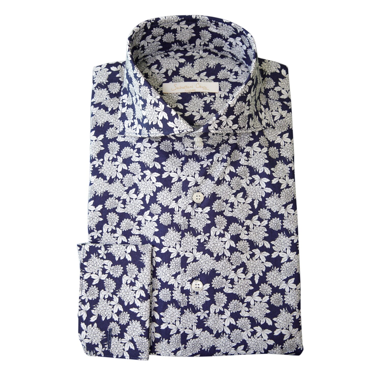 Navy Dahlia Dress Shirt @ The Vault