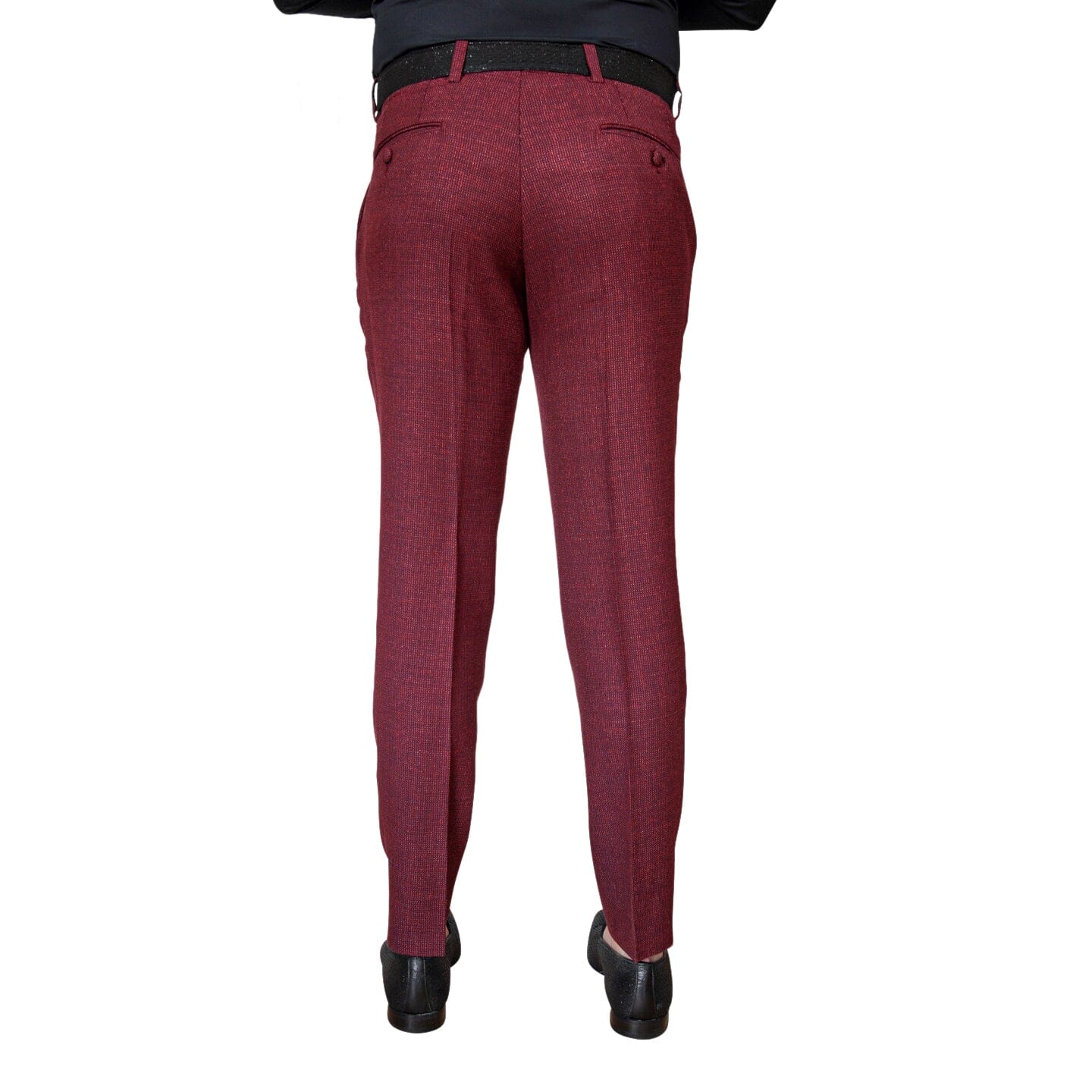 Midnight Marrone Tweed Trousers