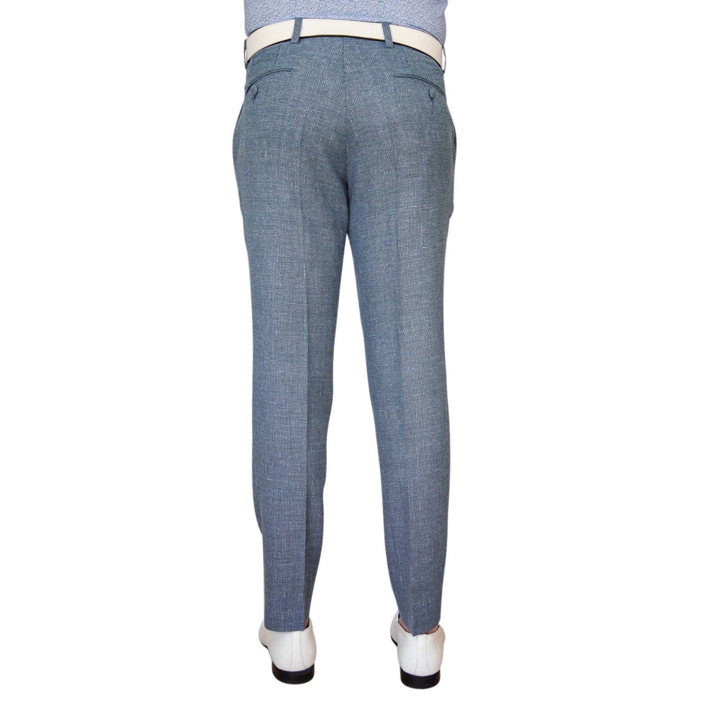 Cerulean Tweed Trousers