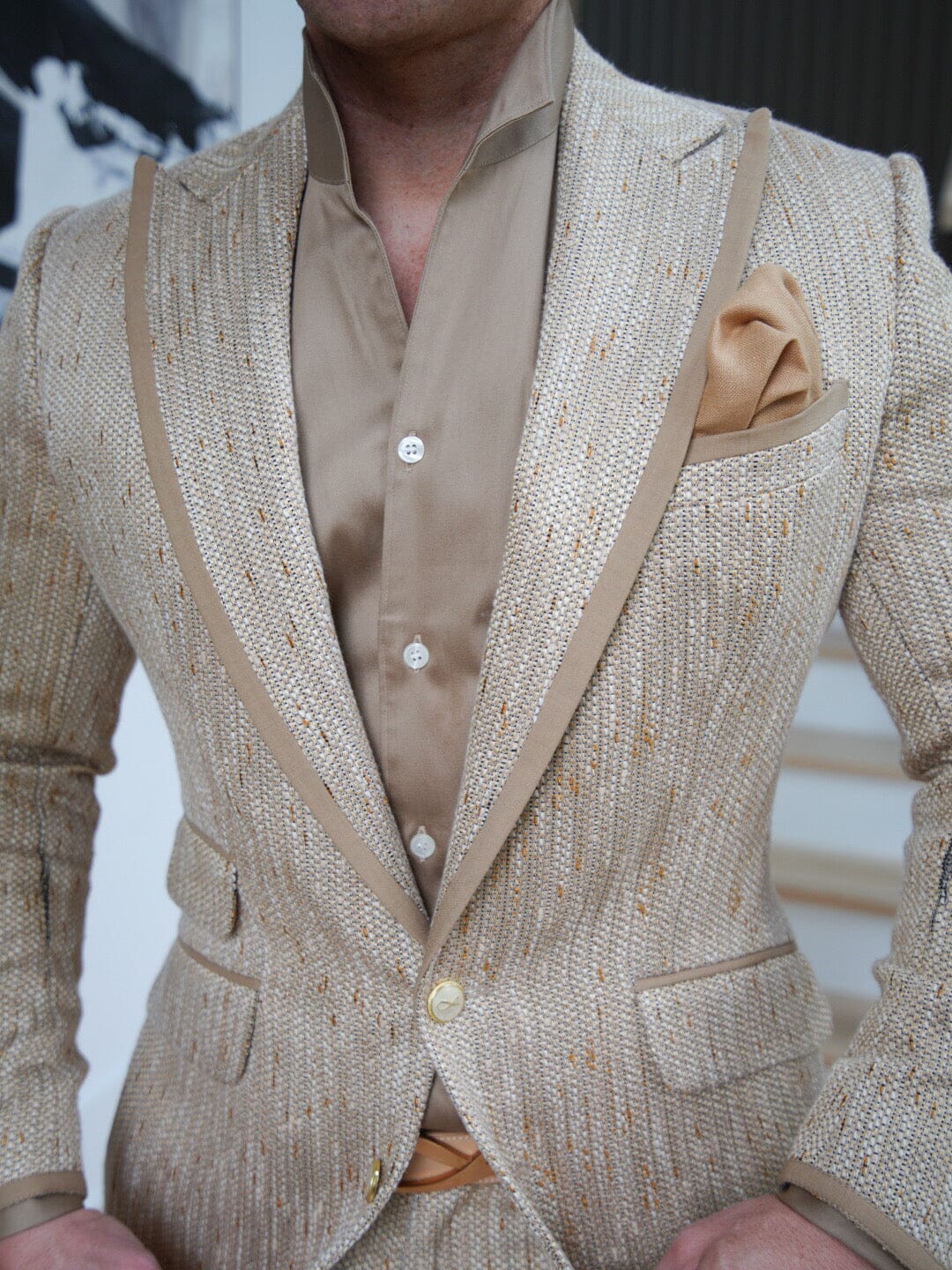 Tan Cestino Jacket
