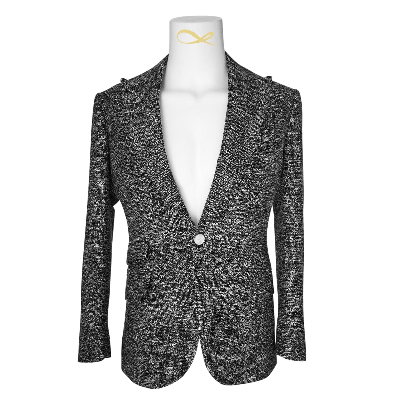 Carbon Grano Tweed Jacket