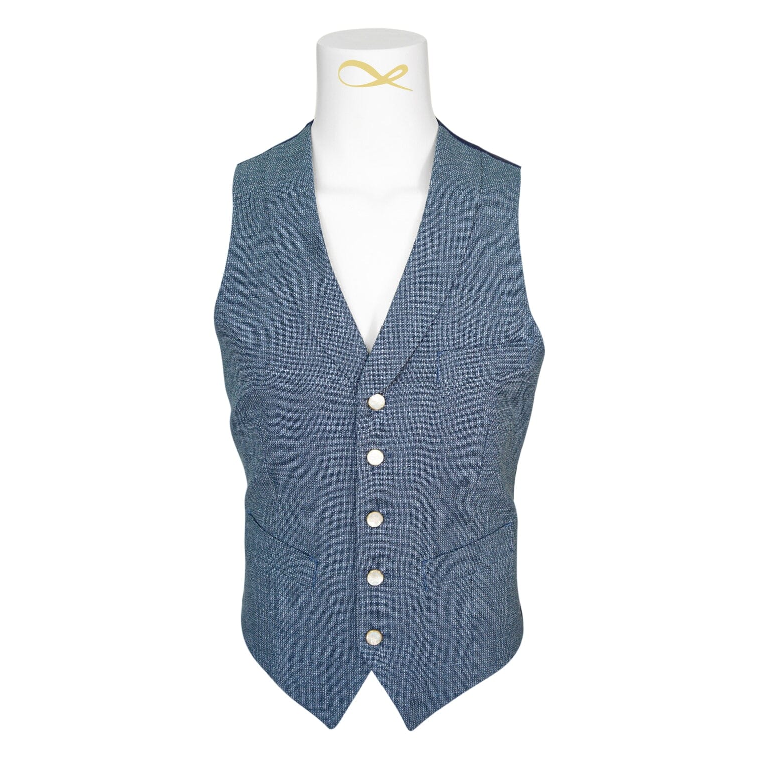 Cerulean Ciottoli Waistcoat