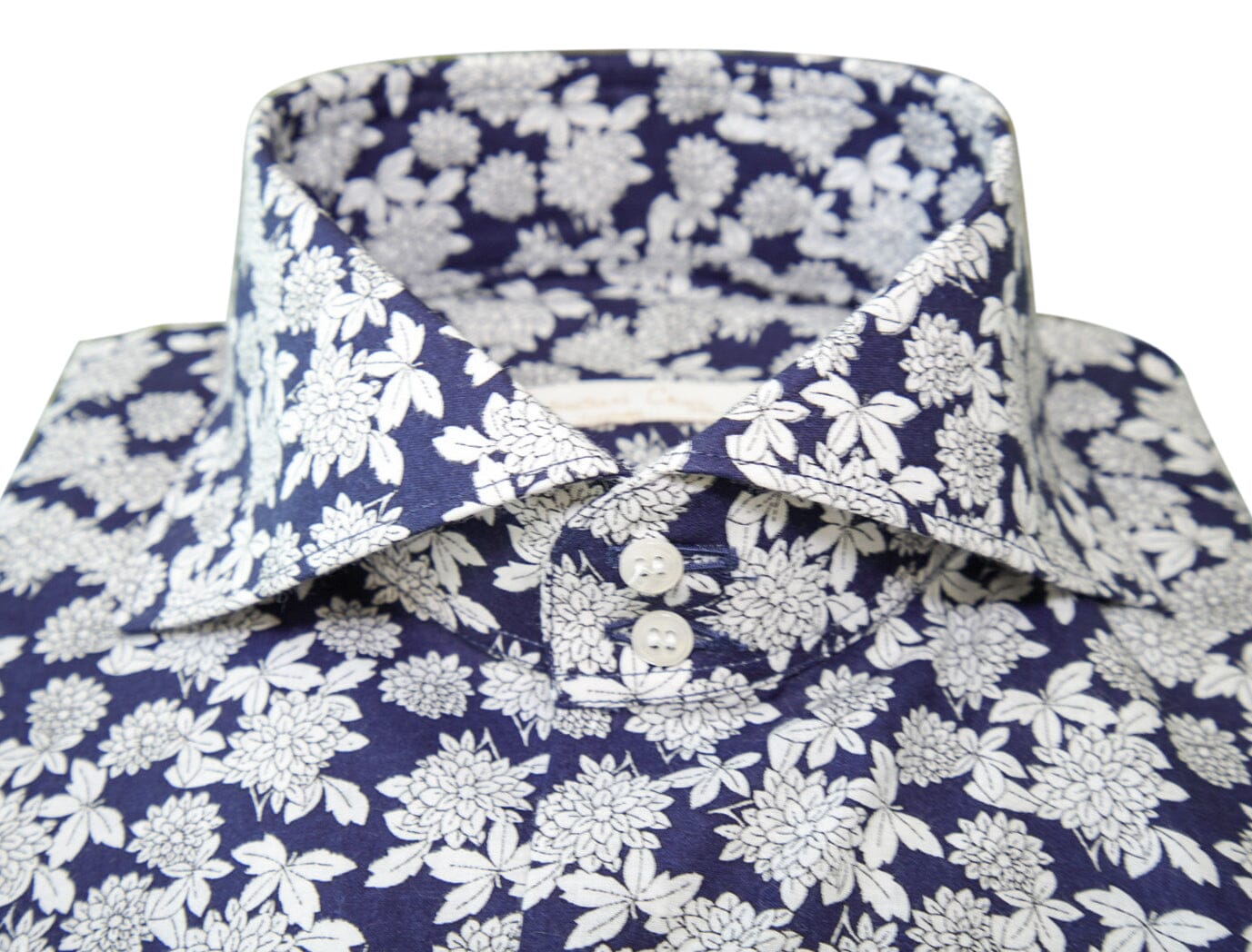 Navy Dahlia Dress Shirt @ The Vault