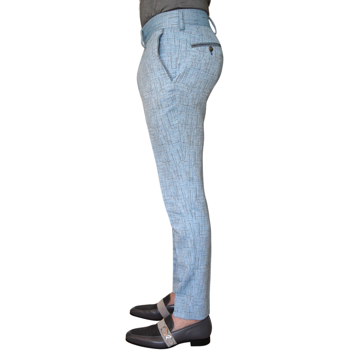 Azzurro Titanium Trousers