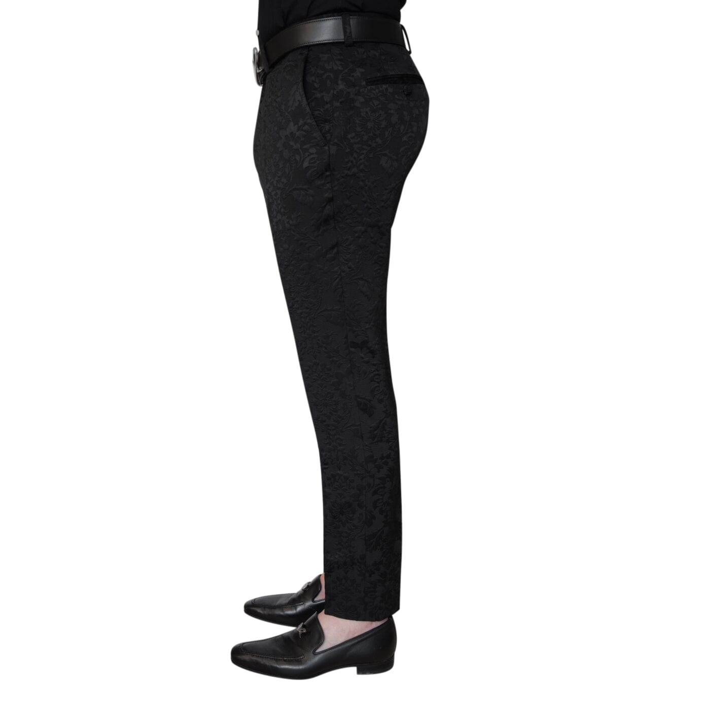 Black Fiore Trousers