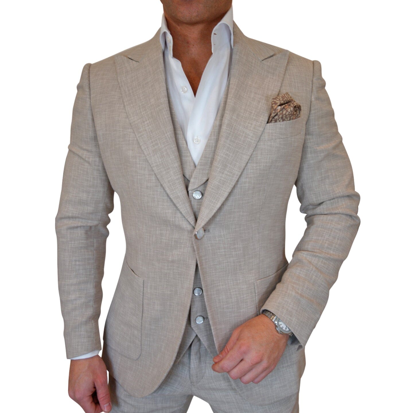 Avena Lino Tweed Jacket