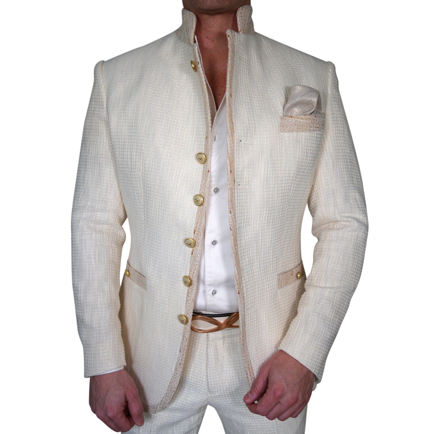 Elettro Waffle Tweed Mandani Jacket