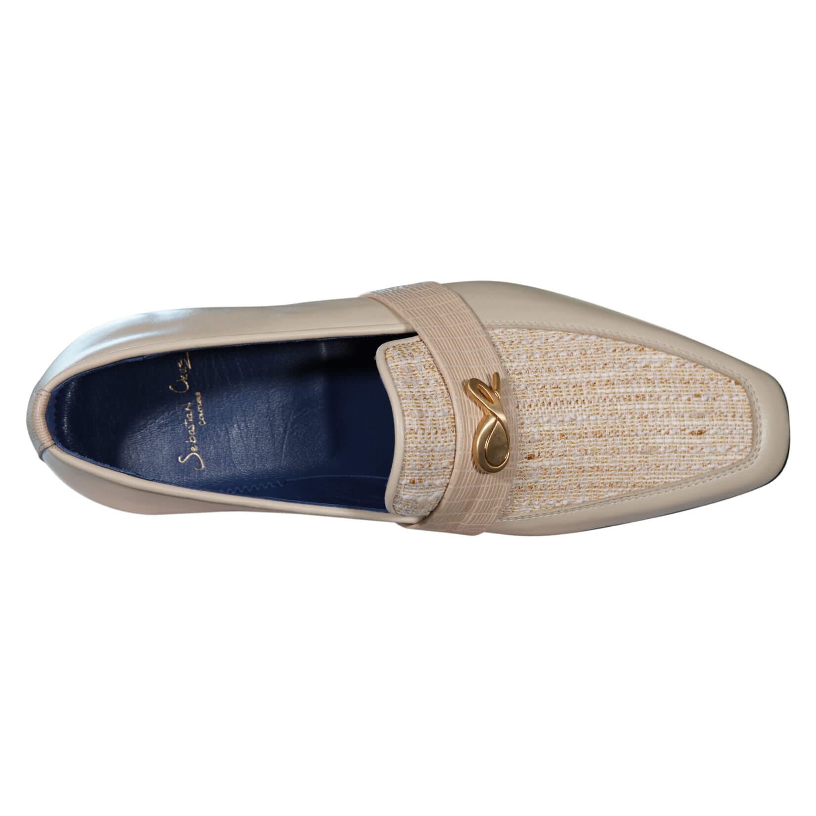Golden Fieno With Yellow Gold Hardware Loafer