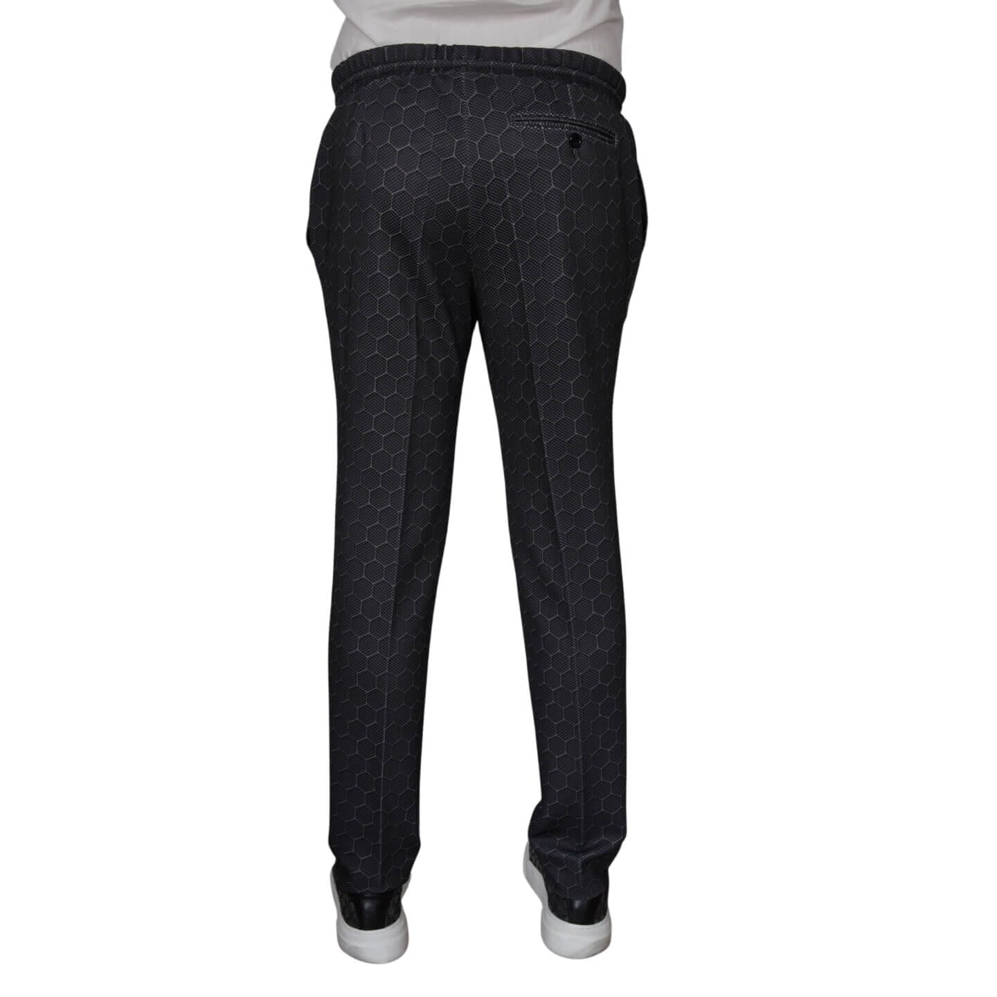 Charcoal Honeycomb Luxury Performance Joggers