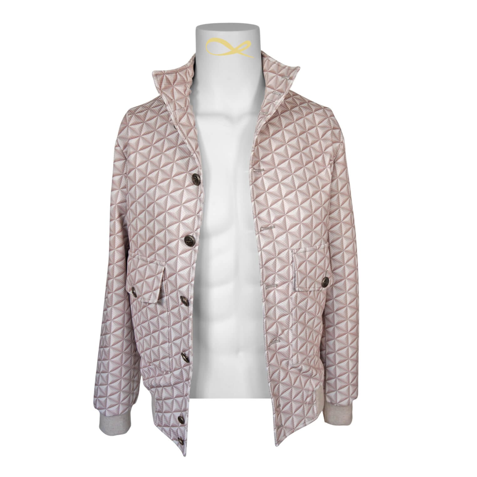 Toffee Prisma Luxury Performance Bomber Jacket