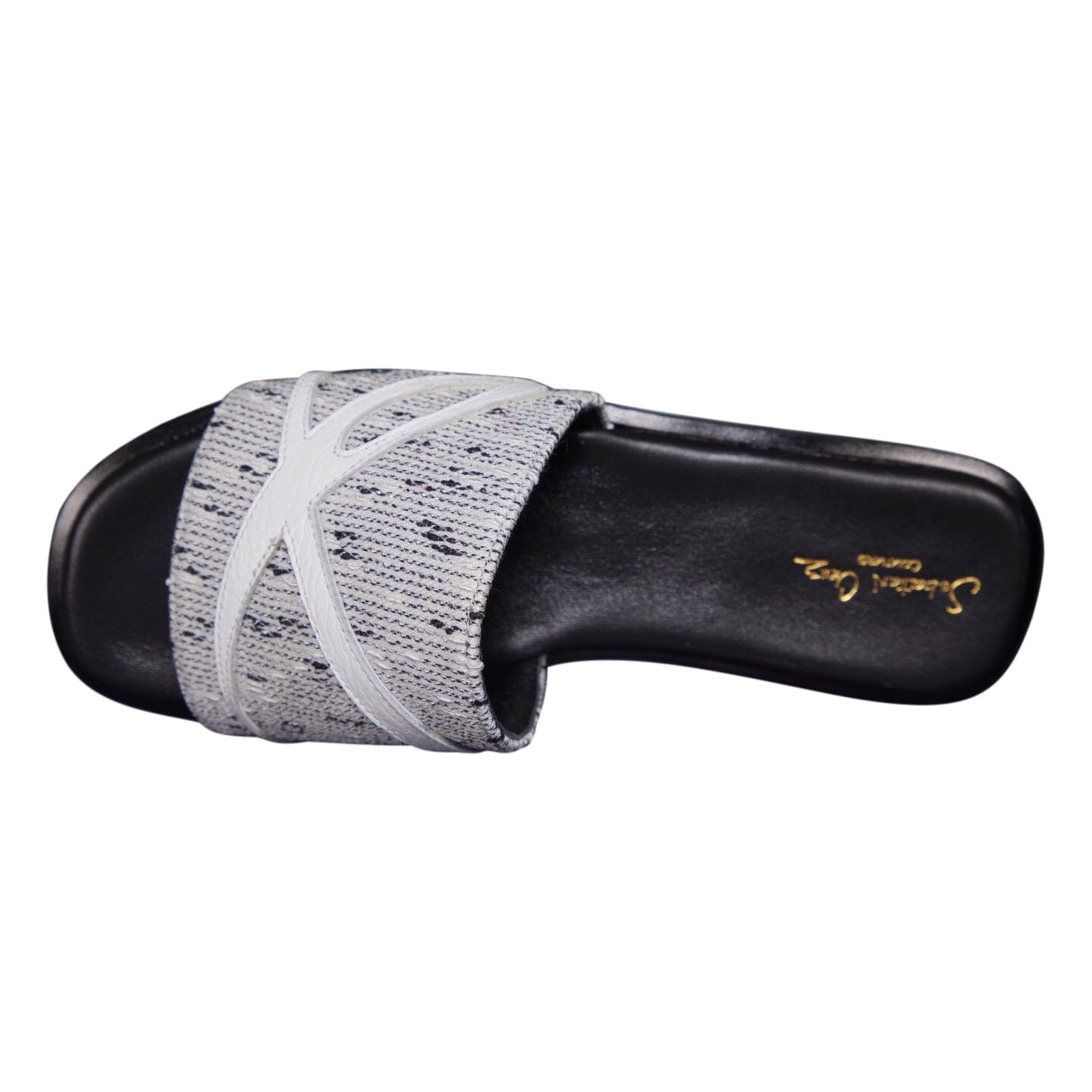 Bianco Tweed Logo Slide