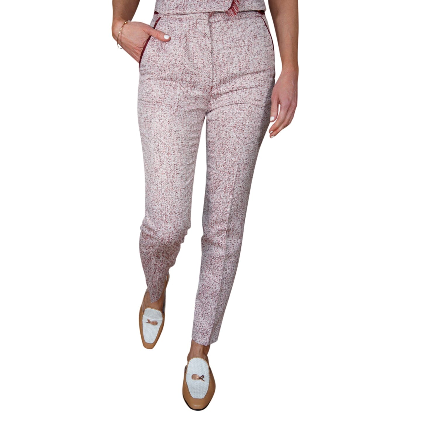 Rose Paglia D’Oro Trousers