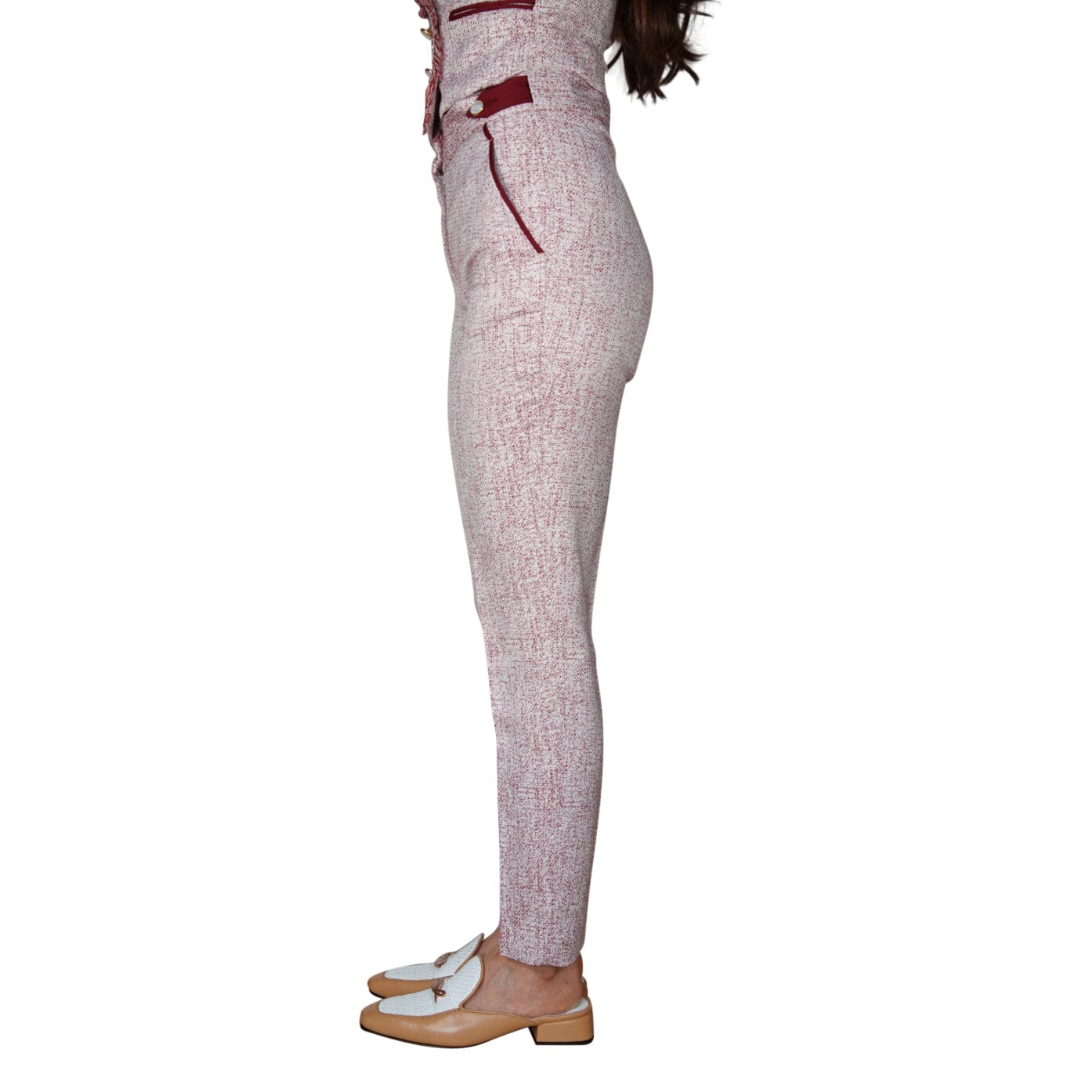 Rose Paglia D’Oro Trousers