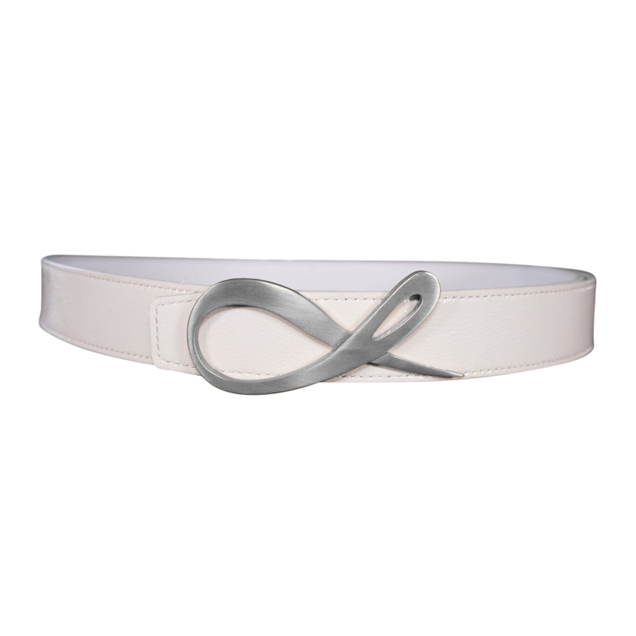 Cocco Chiffon Reversible Belt With Silver Signature Hardware