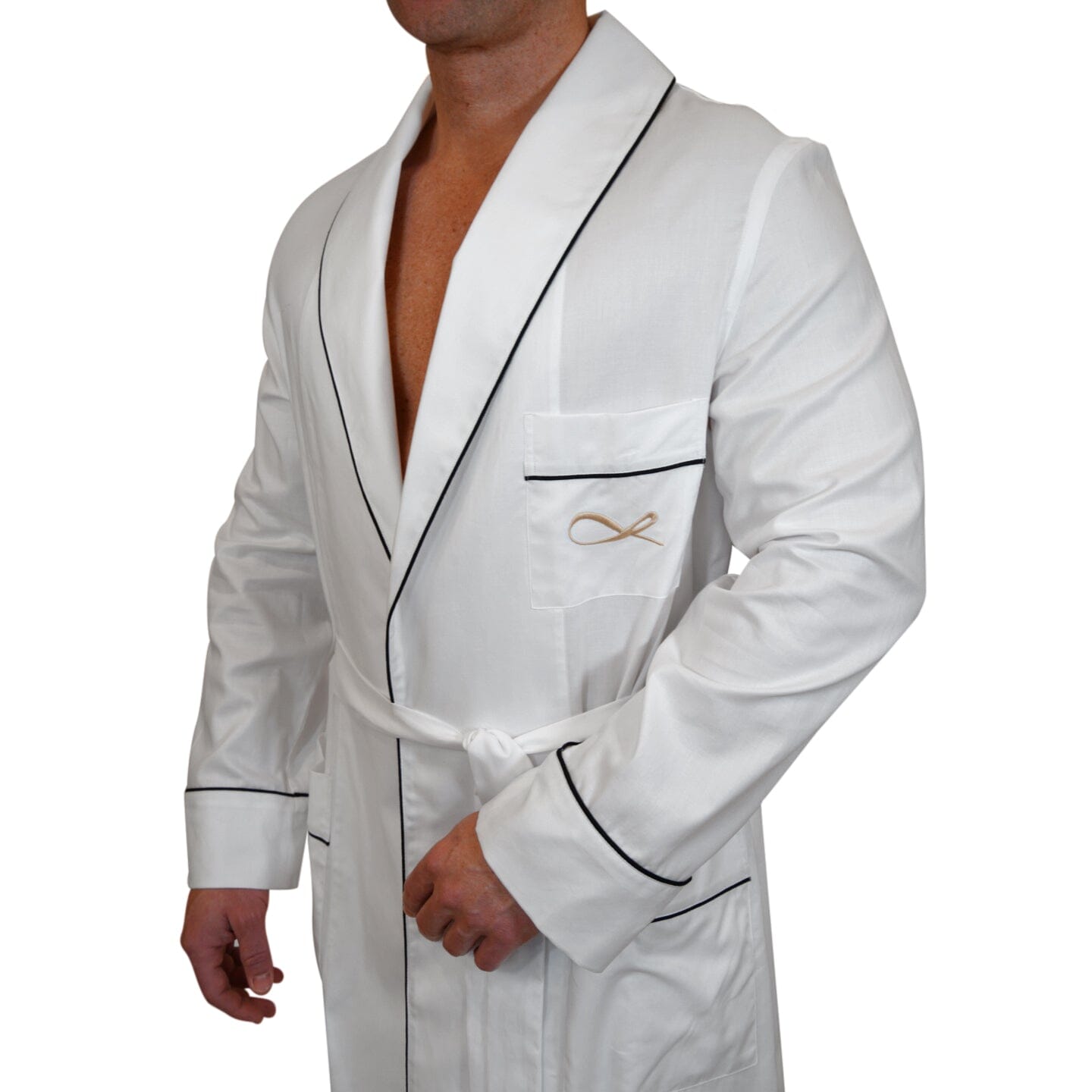 Rejuvenate Bathrobe In White