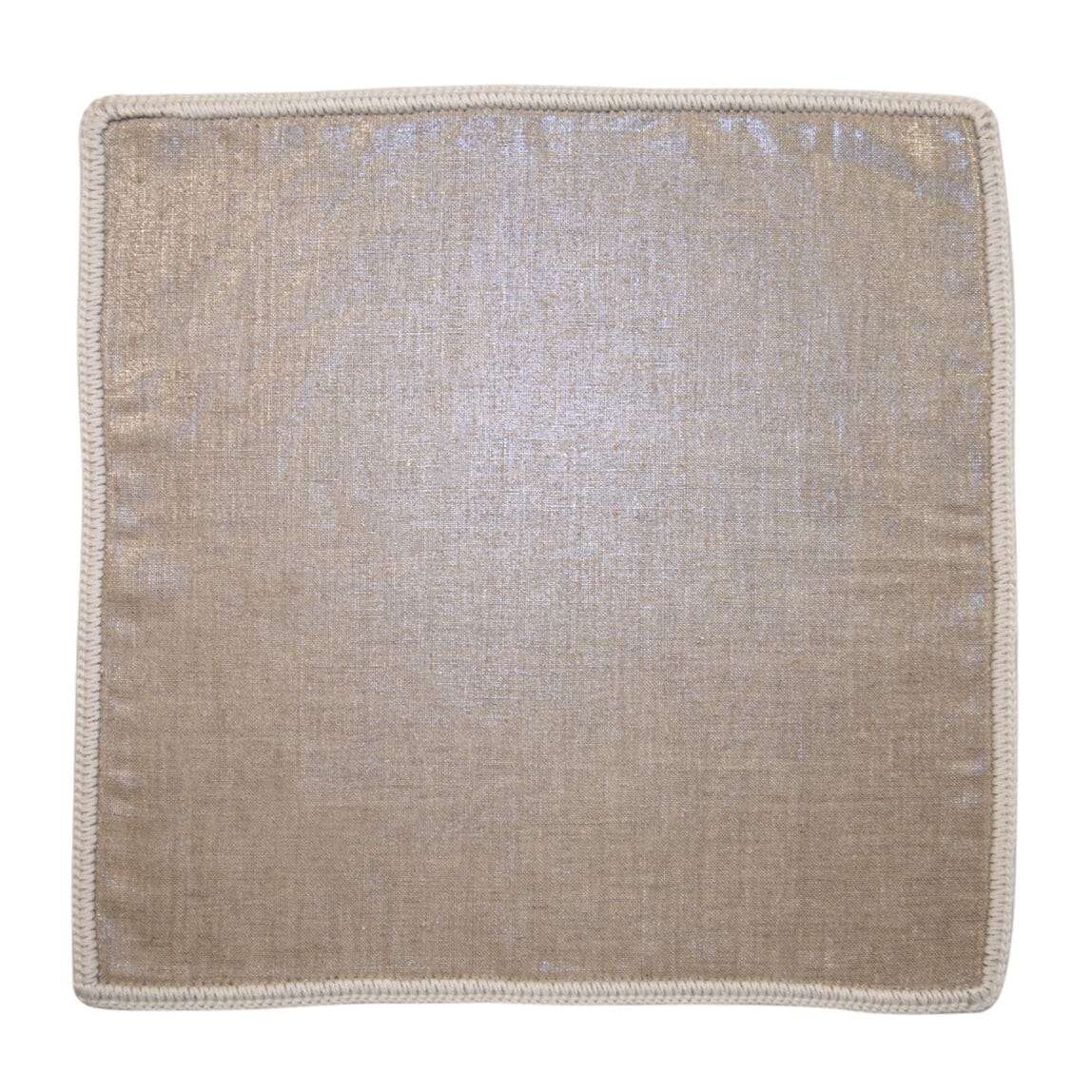 Golden Khaki With Off White Signature Border