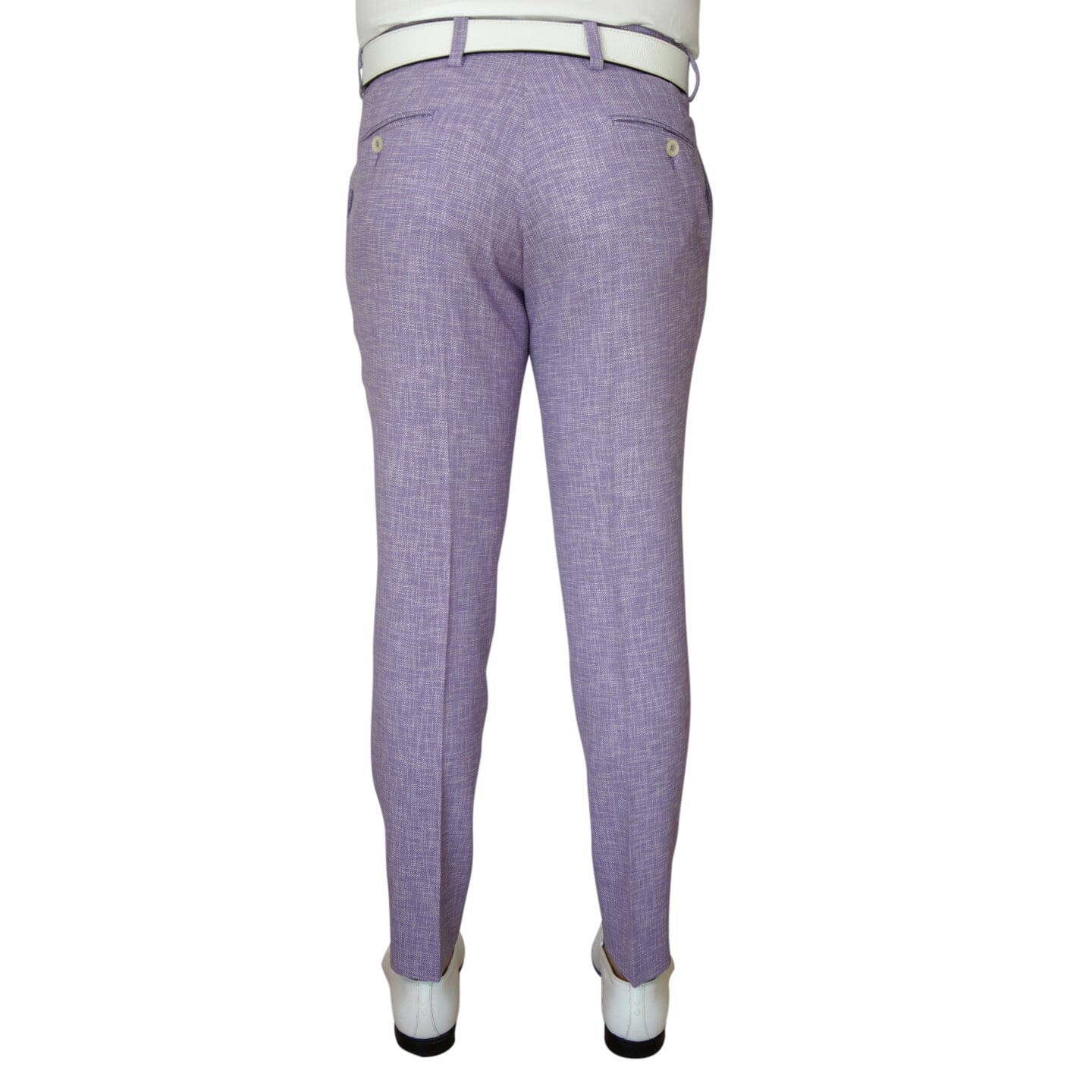 Amethyst Lino Tweed Trousers