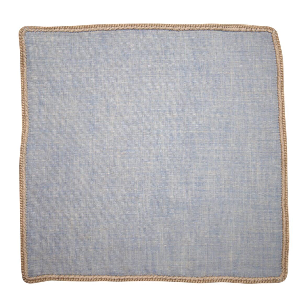 Stone Wash Denim With Wheat Signature Border