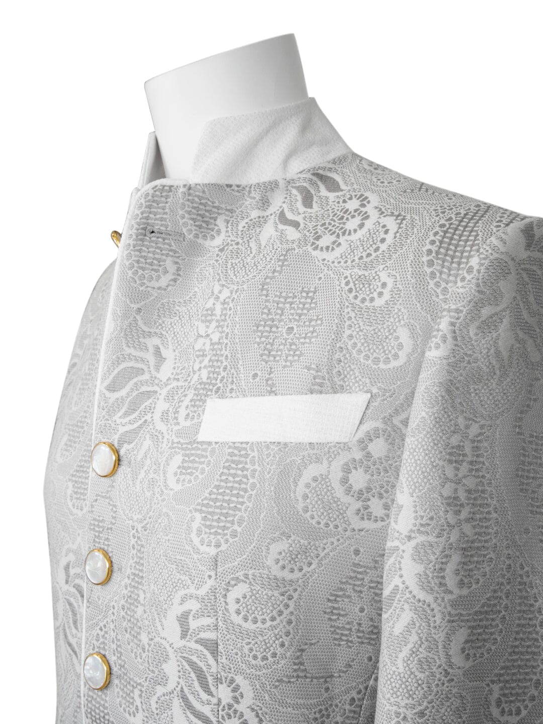 Grigio Damask Mandani Jacket
