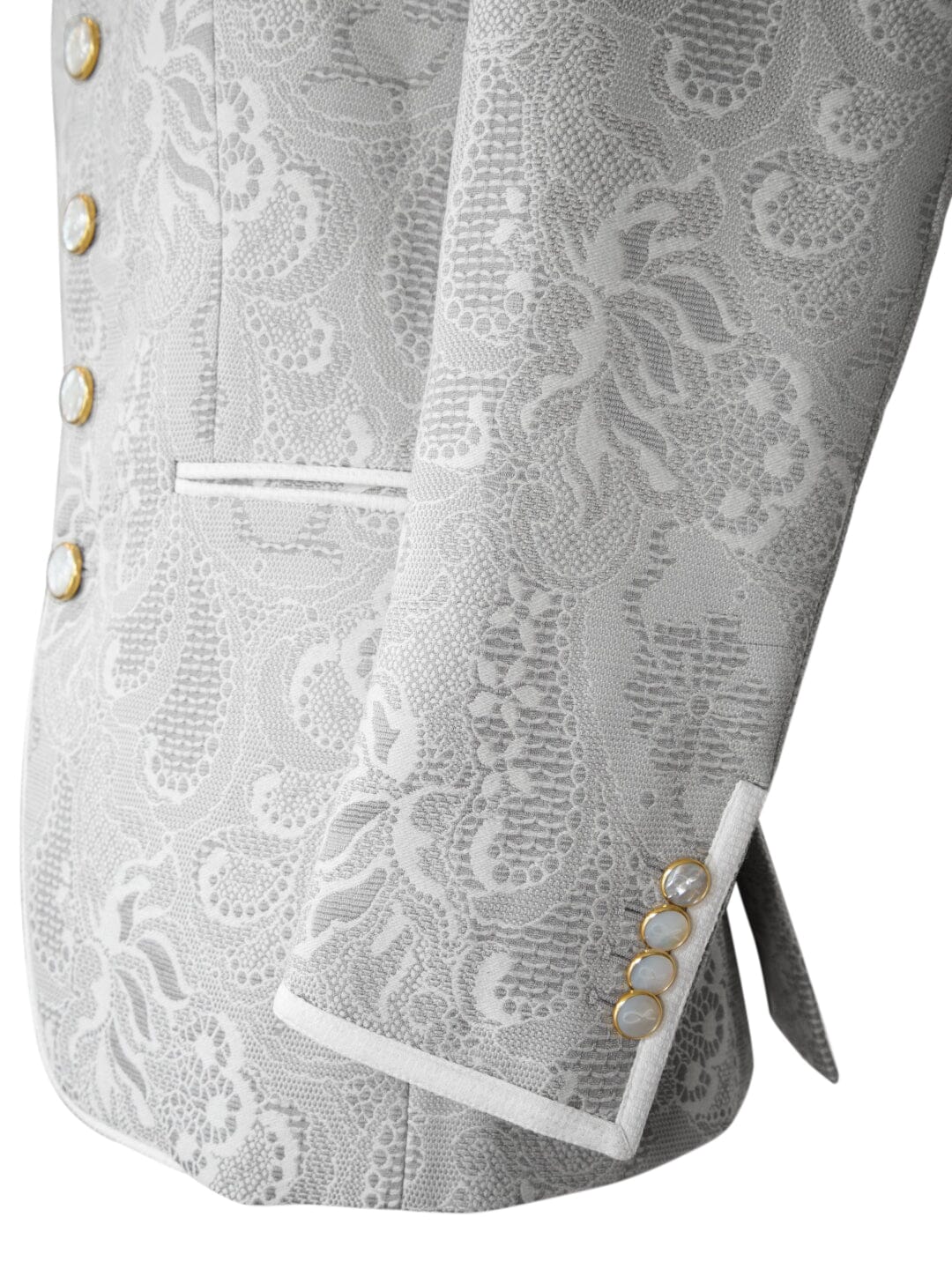 Grigio Damask Mandani Jacket