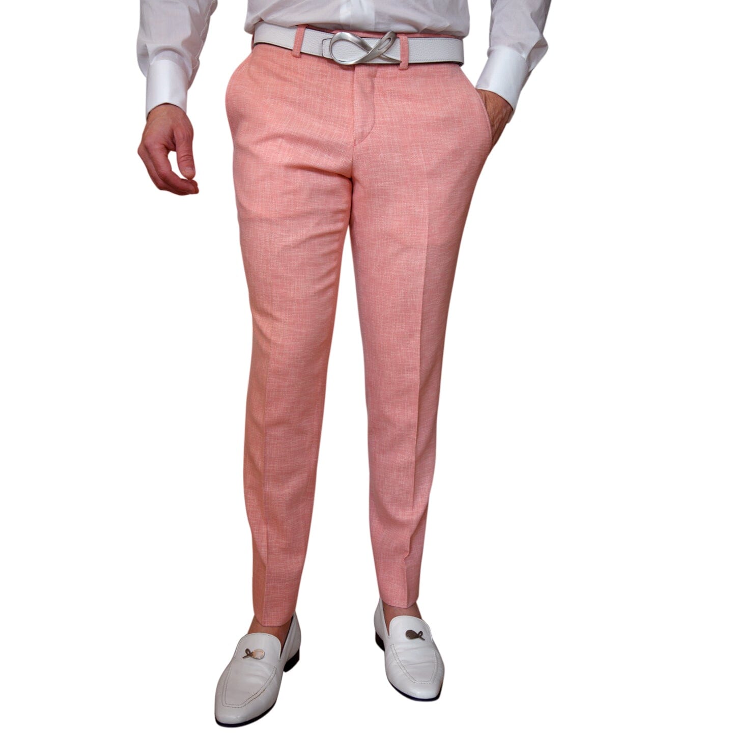 Dust Rosa Lino Tweed Trousers