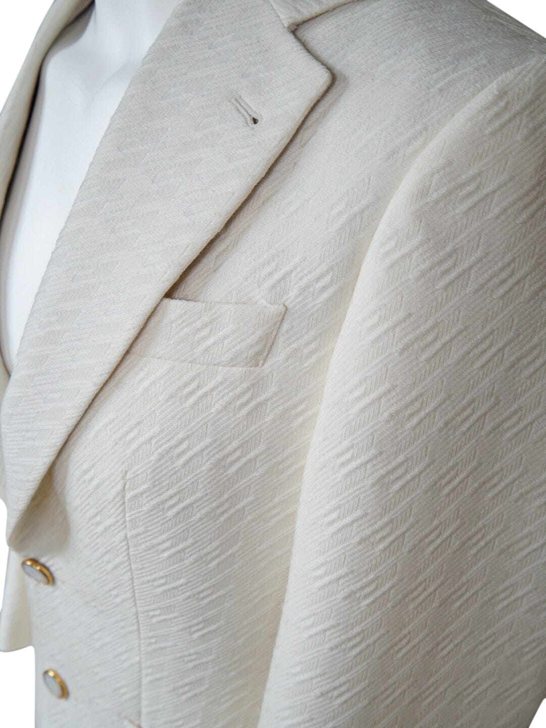 Vanilla Crema Houndstooth Jacket @ The Vault