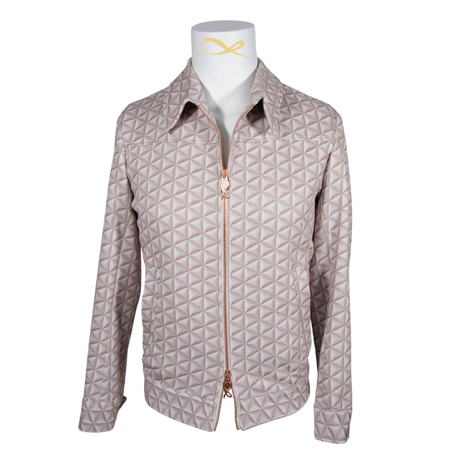 Toffee Prisma Luxury Two Way Performance Bomber Jacket