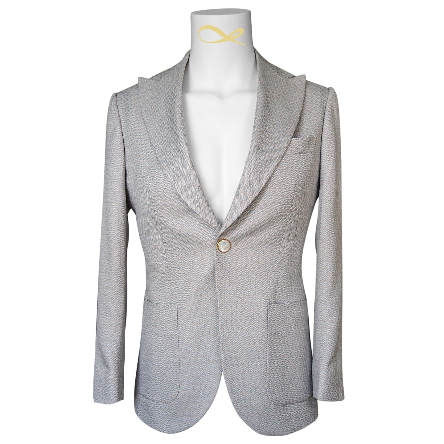 Oyster Herringbone Jacket @ The Vault