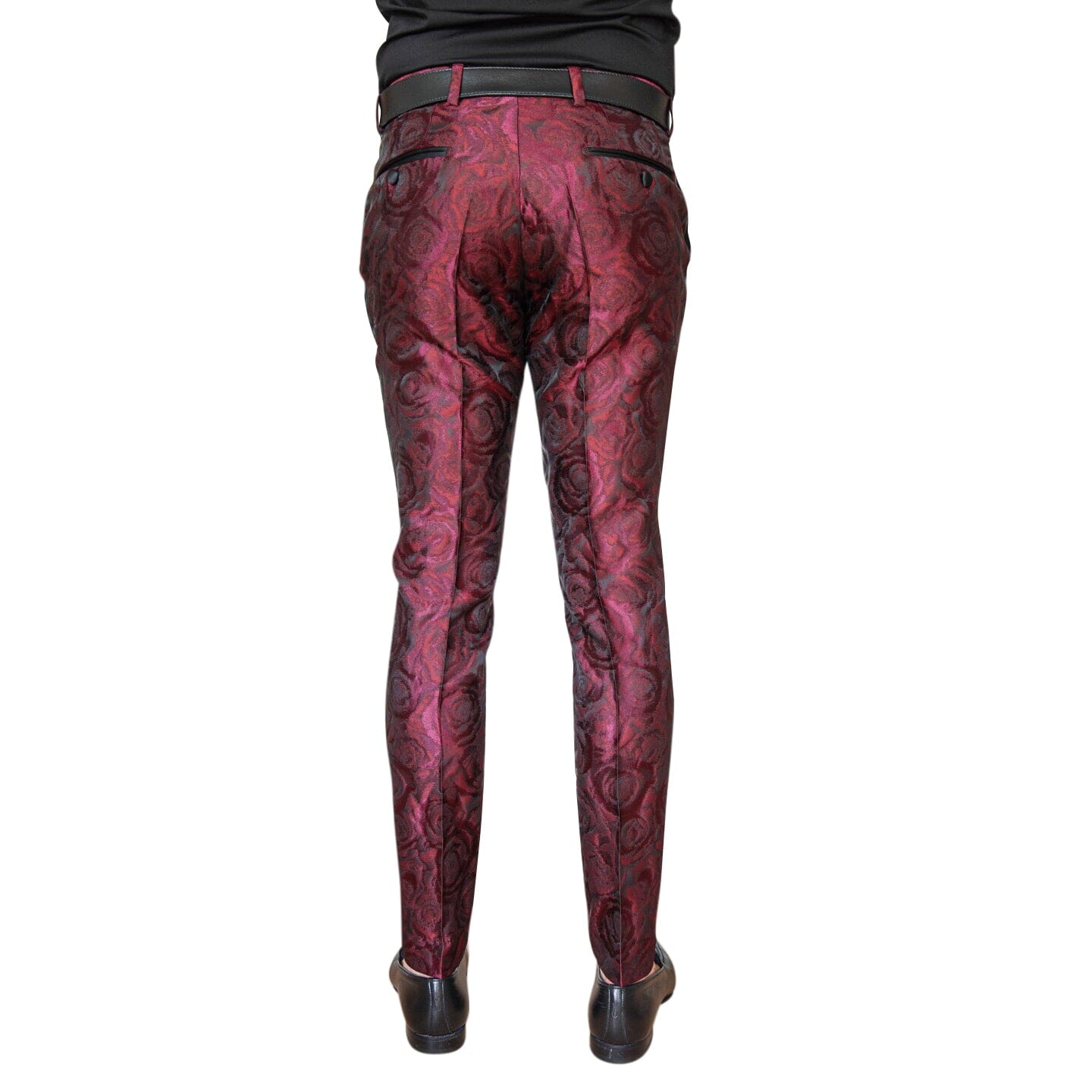 Garnet Rosa Tuxedo Trousers