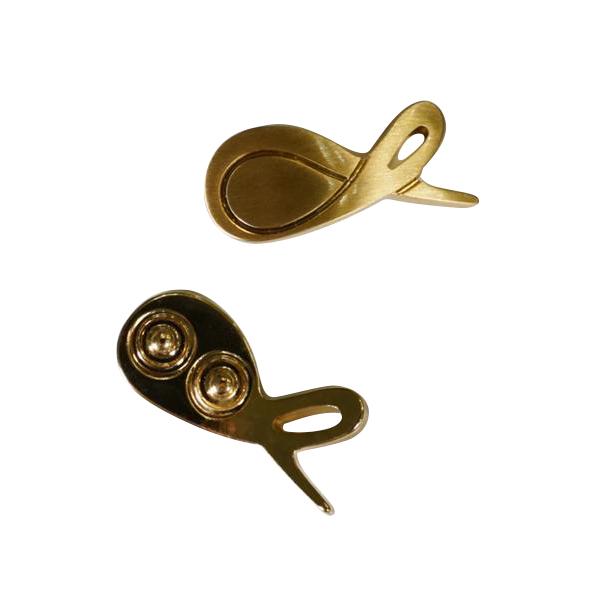 Yellow Gold Signature Shoe Hardware