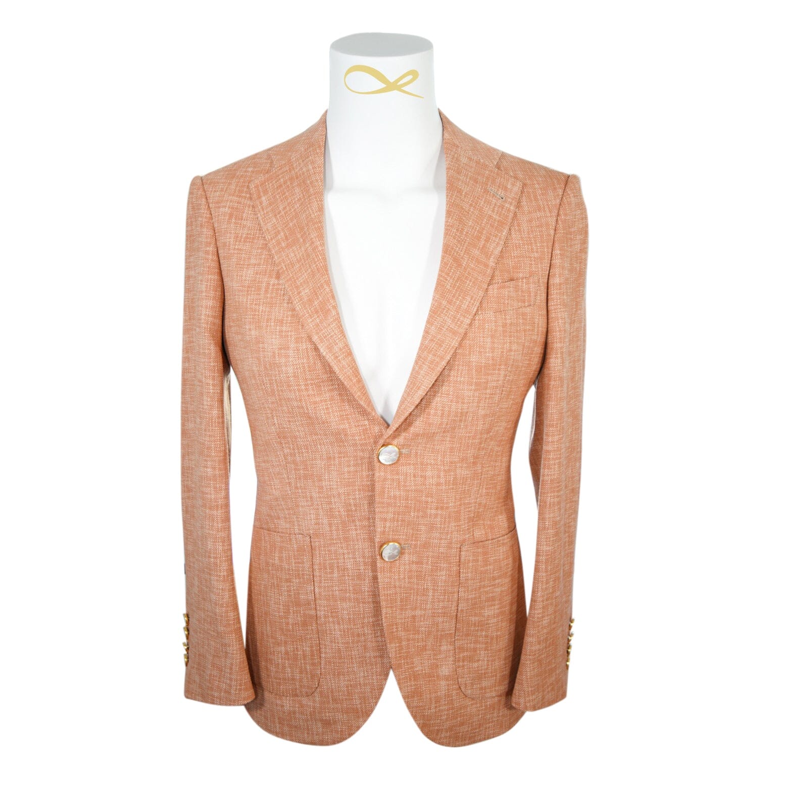 Copper Lino Tweed Sport Jacket