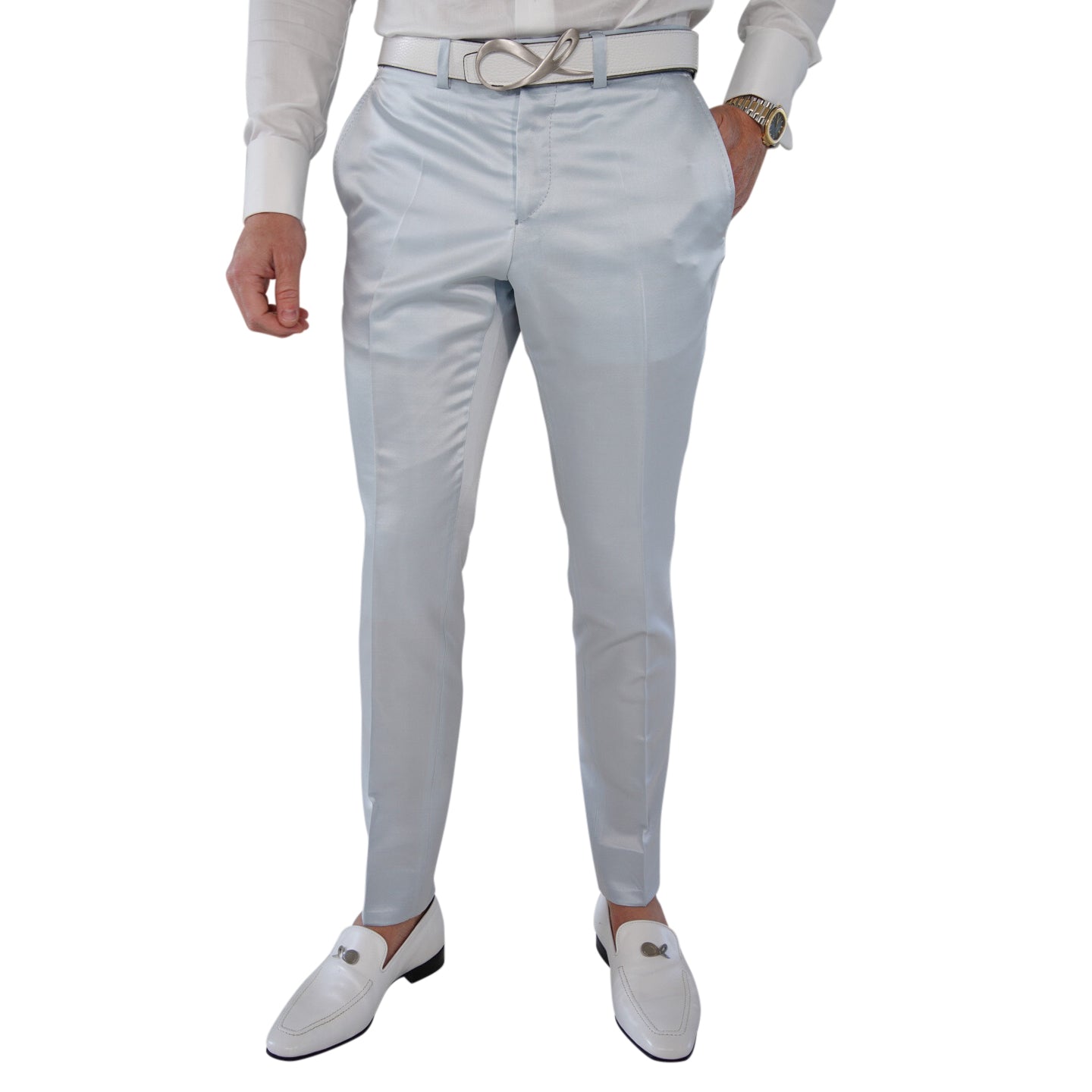 Blu Ghiaccio Trousers