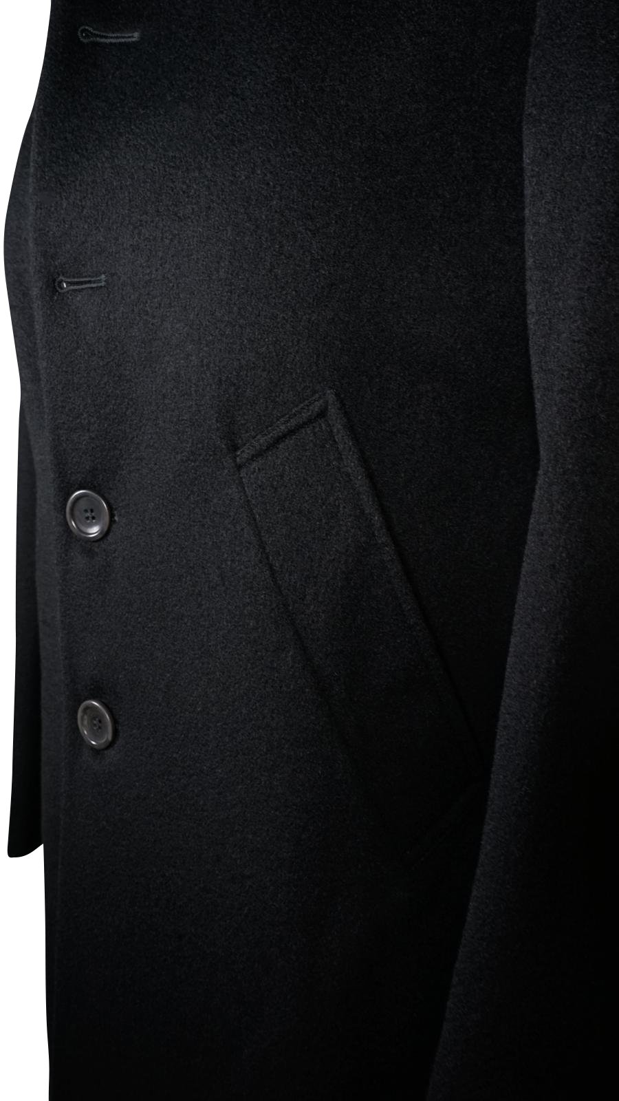 Black Mandani Coat @ The Vault