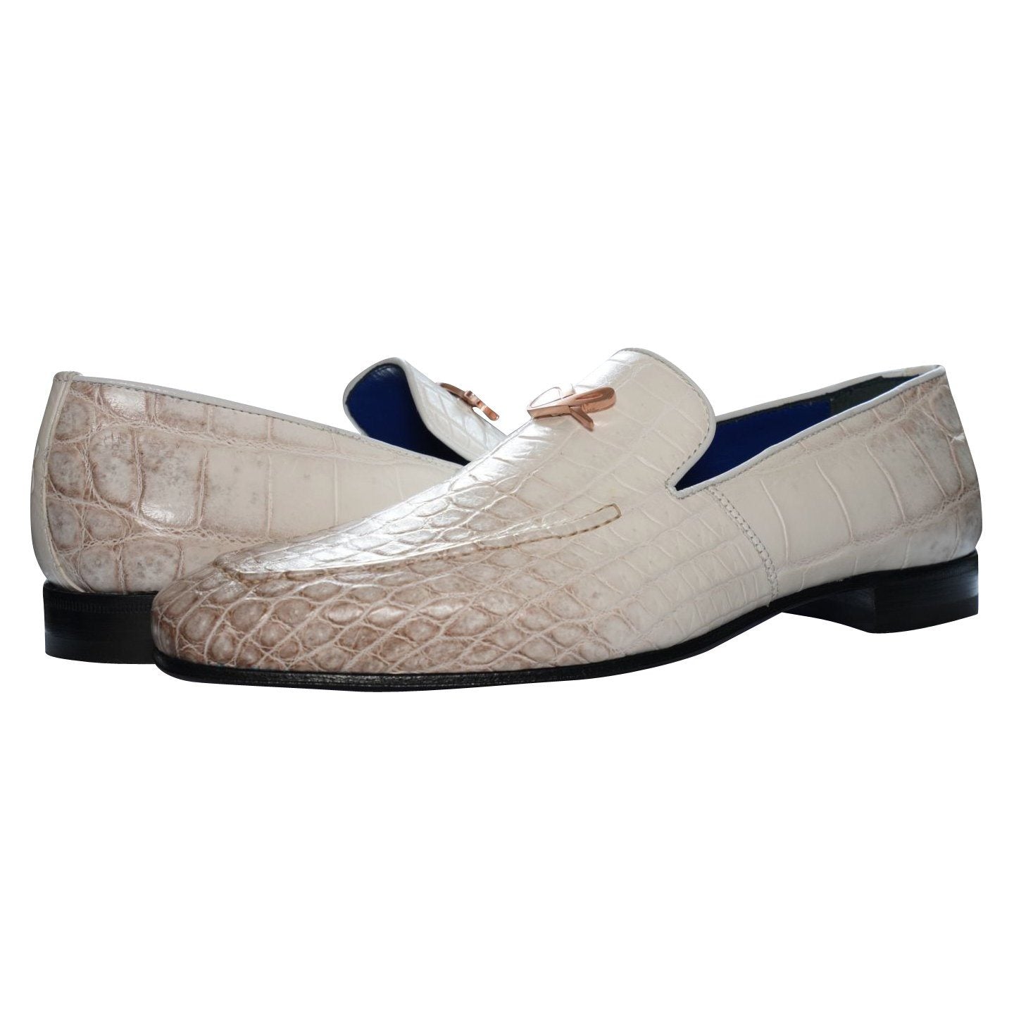 Himalaya With Rose Gold Hardware Loafers