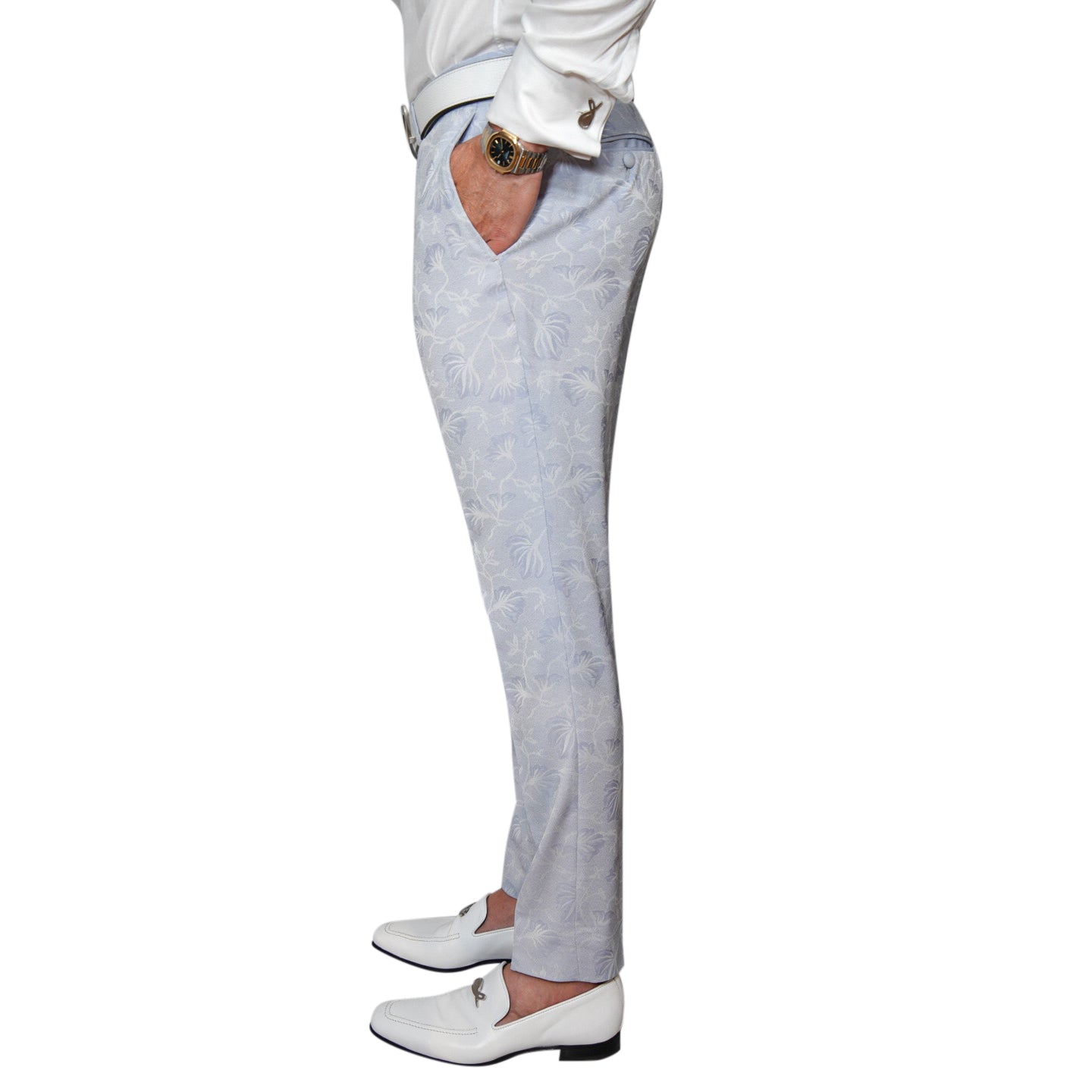 Pastel Azzurro Campanula Trousers