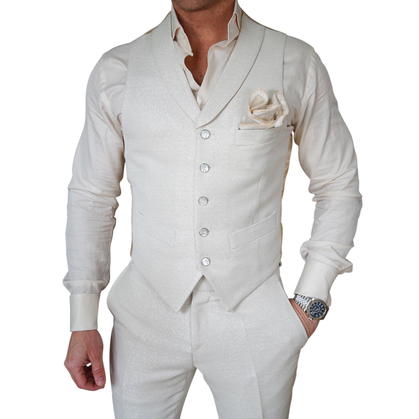 Frost Perla Ciottoli Waistcoat