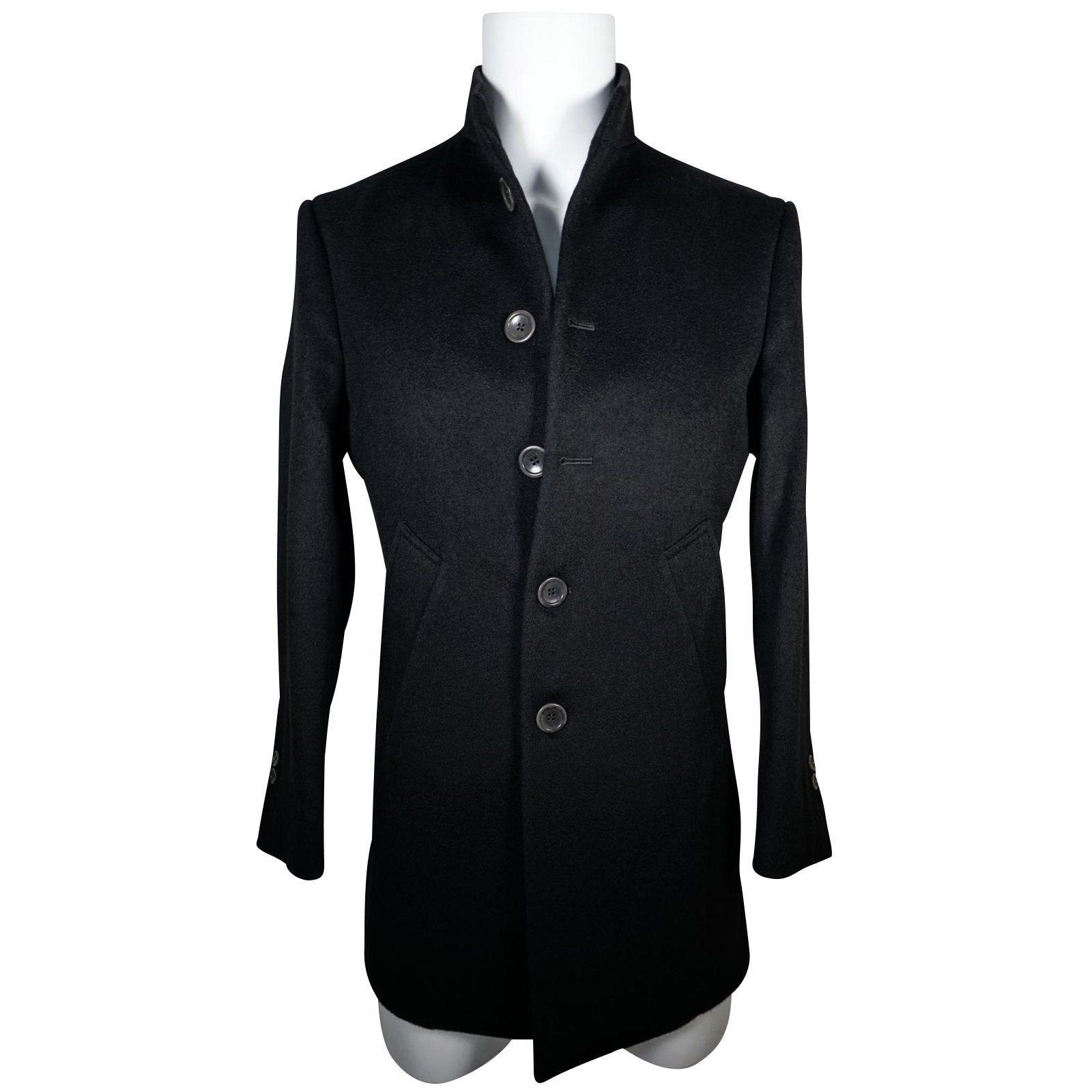 Black Mandani Coat @ The Vault