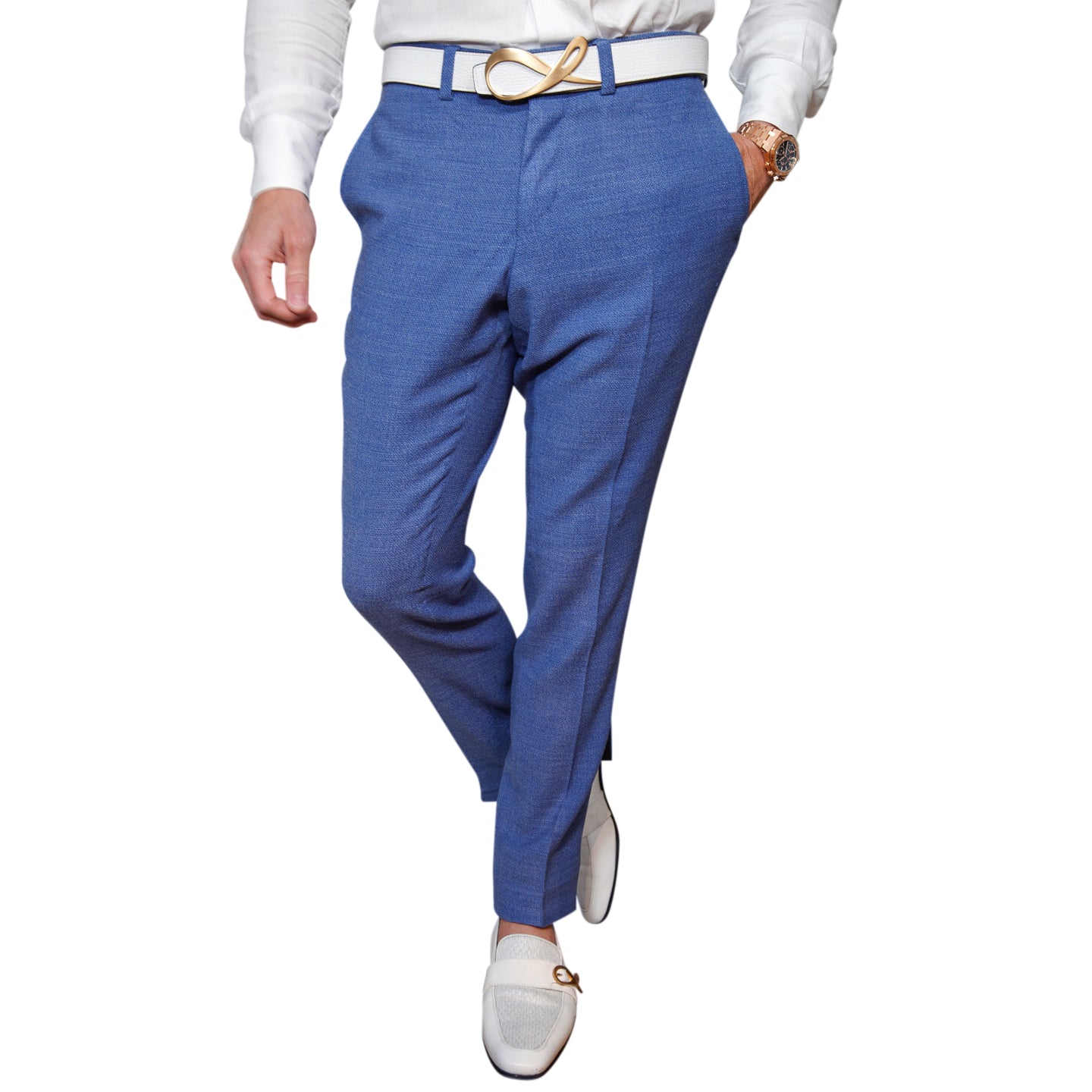 Maya Blu Intreccio Trousers