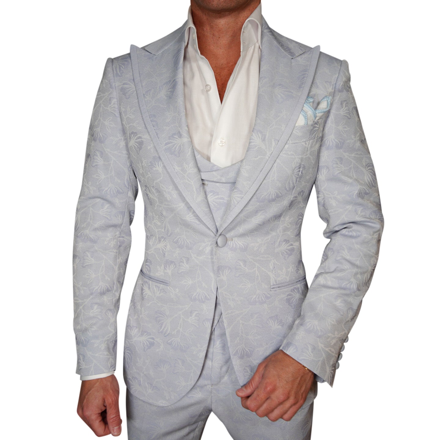 Pastel Azzurro Campanula Jacket