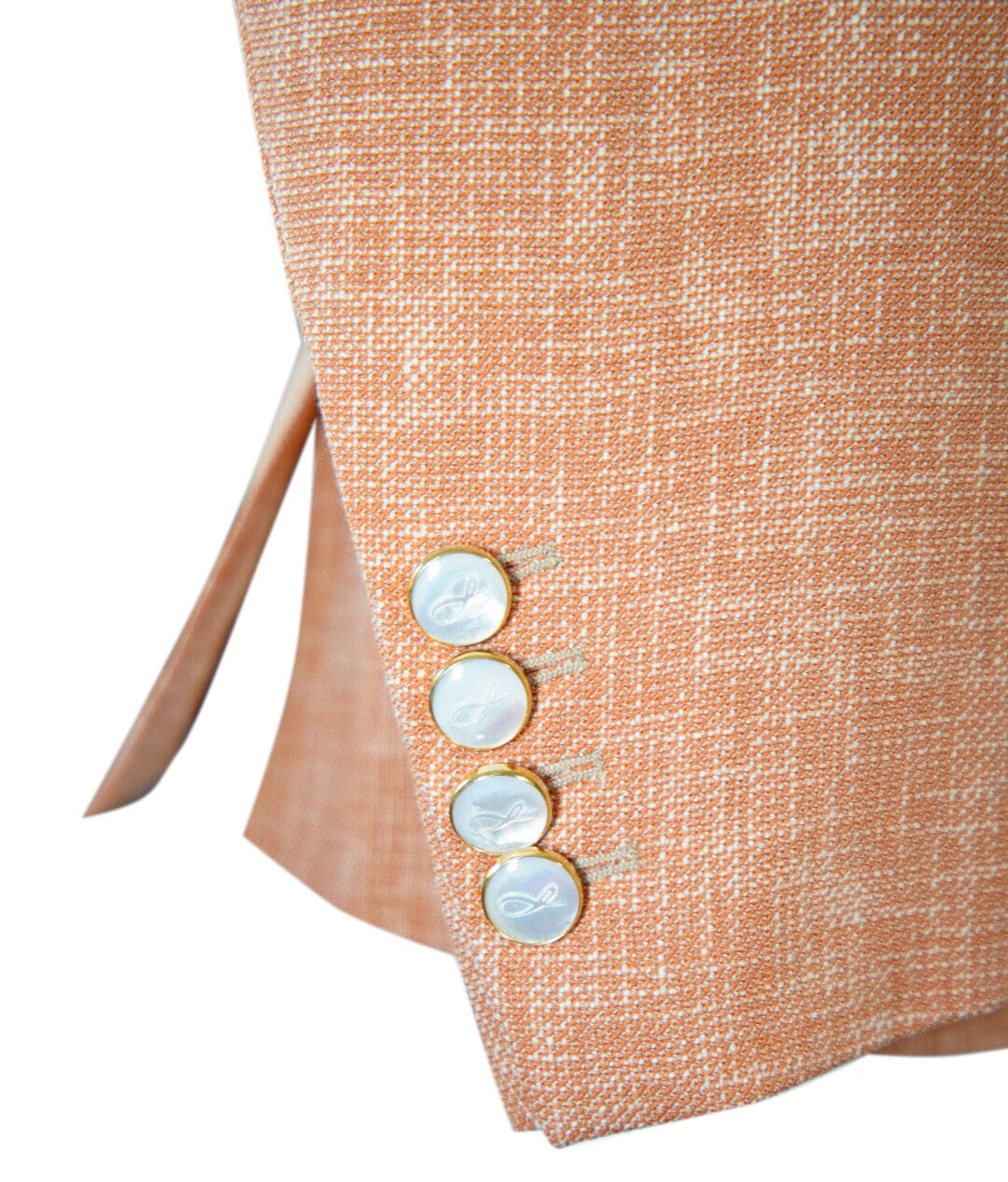 Copper Lino Tweed Sport Jacket