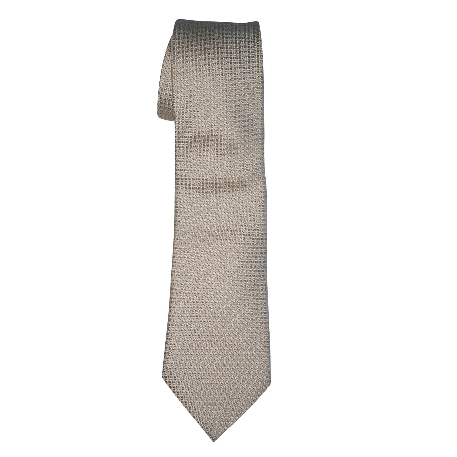 Champagne Cachi Silk Woven Luxury Necktie