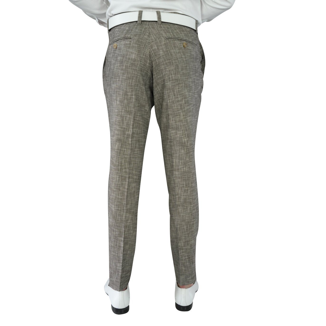Hazel Lino Tweed Trousers @ The Vault