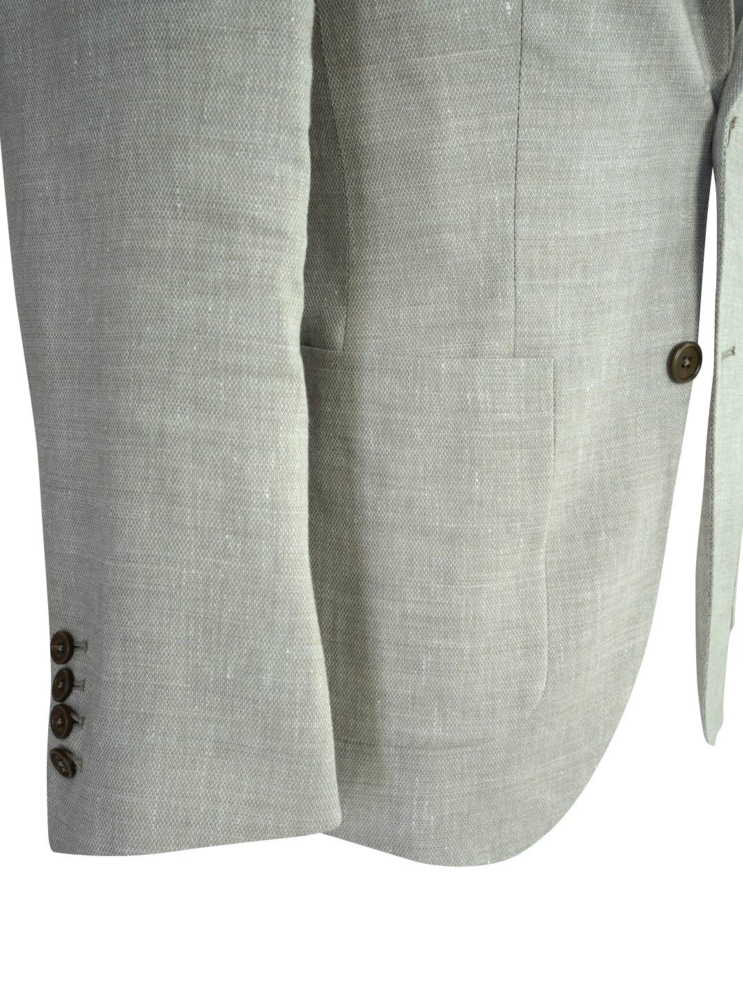 Avena Ecru Woven Tweed Jacket @ The Vault